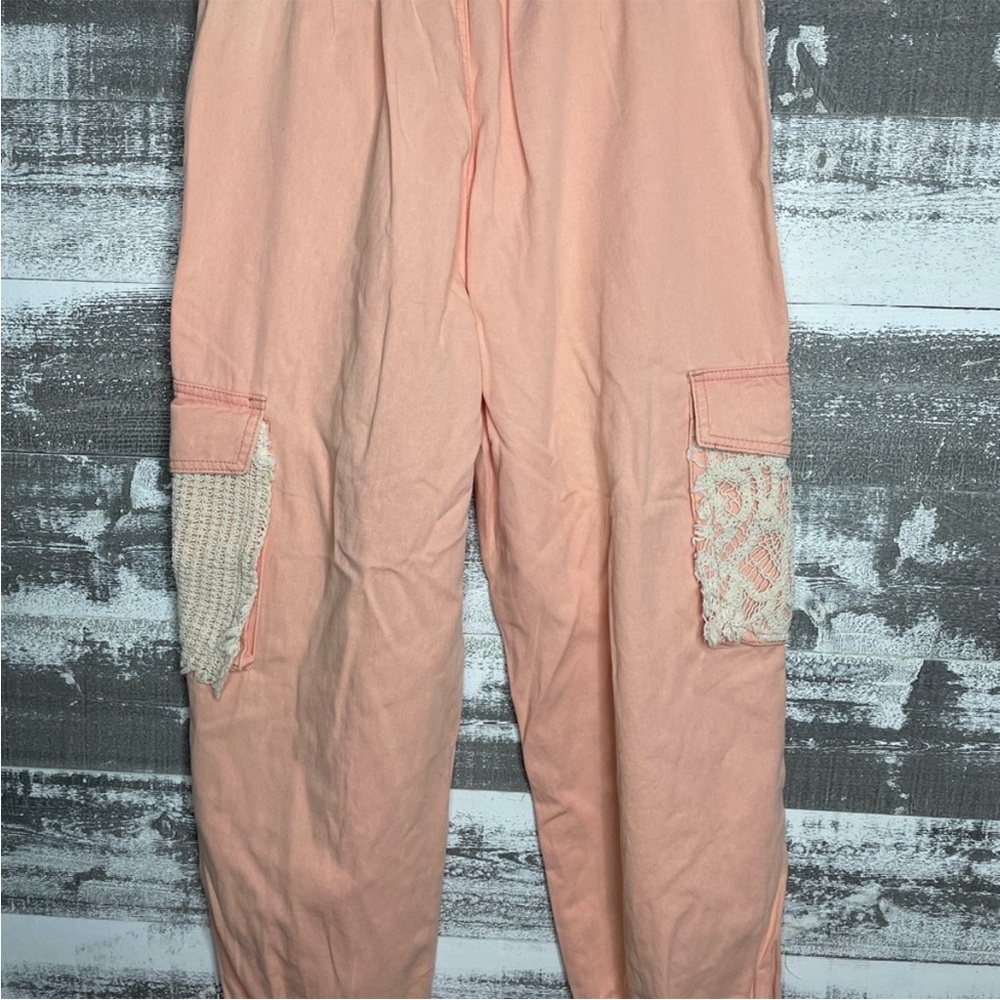 POL Peach Drawstring Cargo Pants - image 9